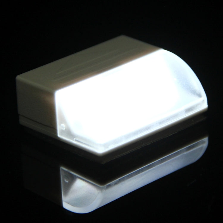 0.3W White Light Magnetic Sensor Switch LED Light , 3 LEDs 15 LM SMD-3528 for Cabinets / Drawers