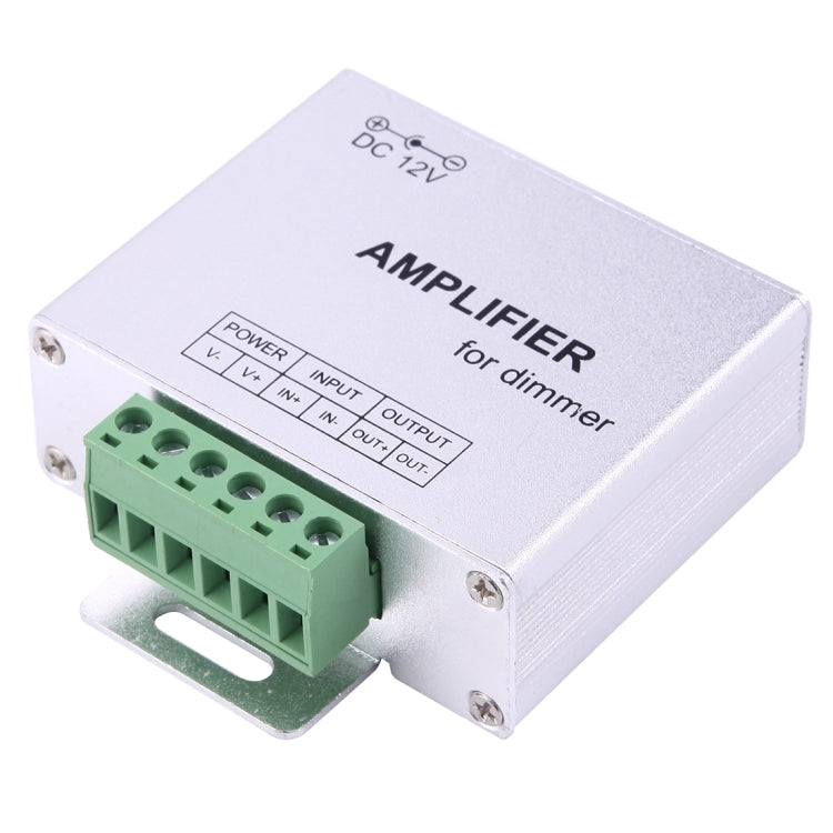 SX-A02 Signal Channel Double Board Amplifier LED Controller, DC 12-24V(White)