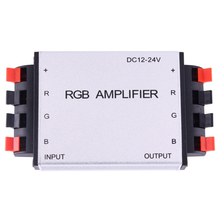 SX-A04 Double Board RGB Amplifier LED Controller, DC 12-24V(Black + White)