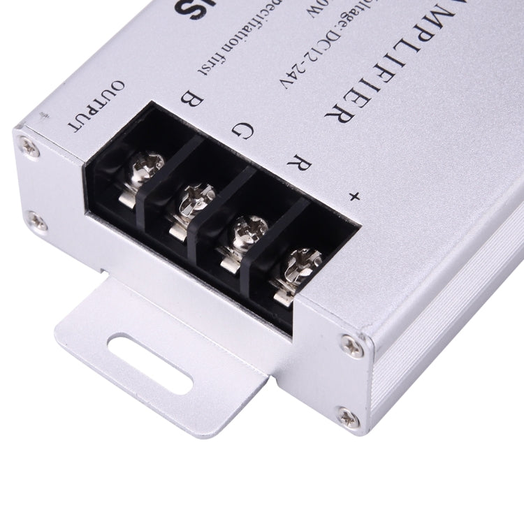 SX-A06 Nominal Power 360W Double Board RGB Amplifier LED Controller, DC 12-24V(White)
