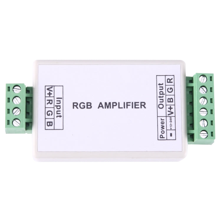 SX-A07 ABS Double Board RGB Amplifier LED Controller, DC 12-24V