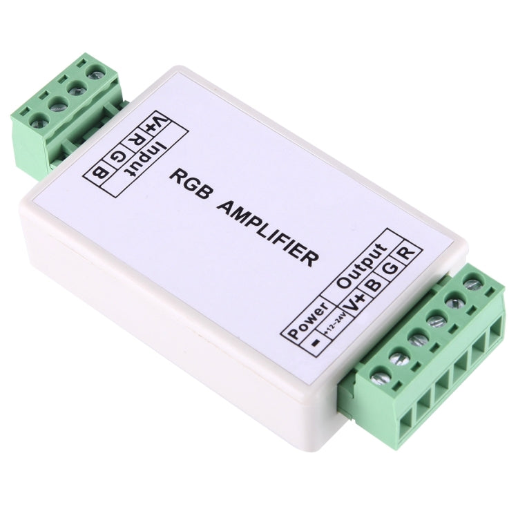 SX-A07 ABS Double Board RGB Amplifier LED Controller, DC 12-24V