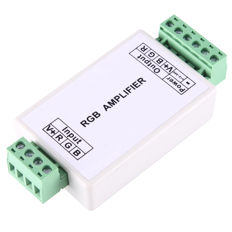 SX-A07 ABS Double Board RGB Amplifier LED Controller, DC 12-24V