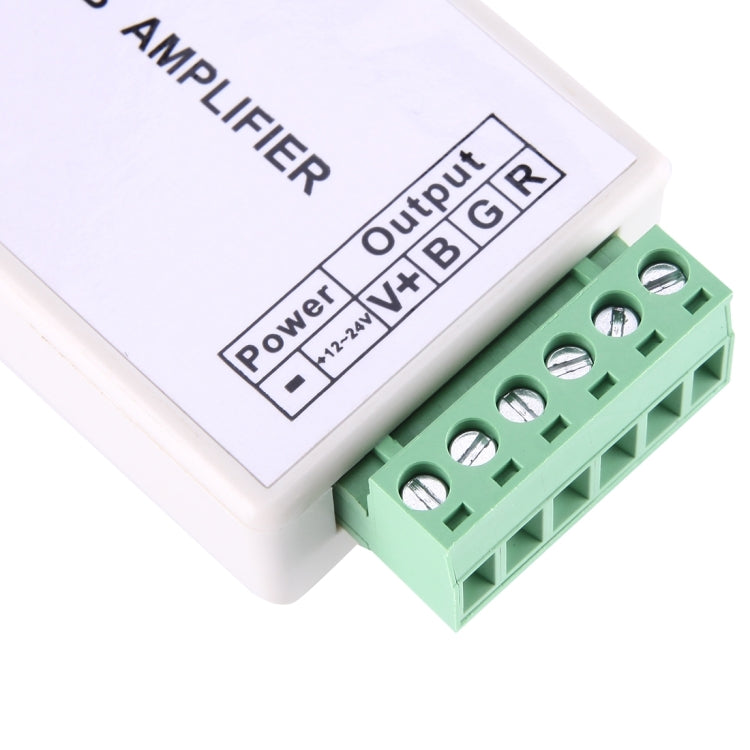 SX-A07 ABS Double Board RGB Amplifier LED Controller, DC 12-24V