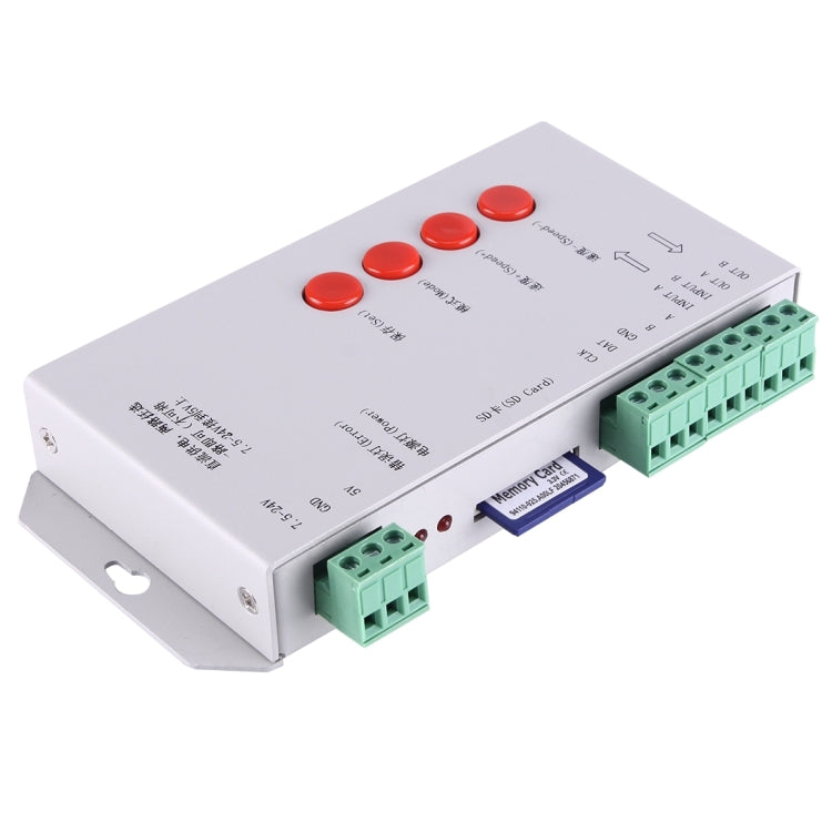T-1000S SD Card Full Color LED Controller, DC 5V / DC 7.5-24V