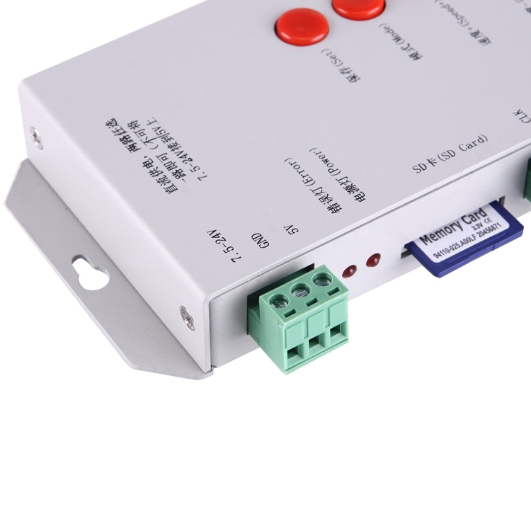 T-1000S SD Card Full Color LED Controller, DC 5V / DC 7.5-24V