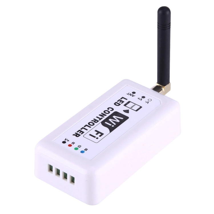 Wifi RGB LED Remote Controller, Support iOS 6 or later & Android 4.0 or later, DC 12-24V
