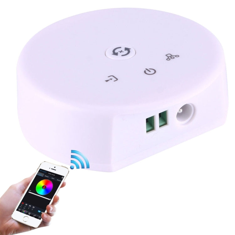Wifi RGB LED Remote Controller, Support iOS 6 or later & Android 2.3 or later, DC 12-24V