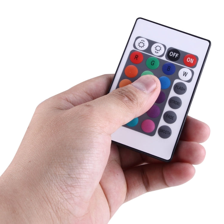 Mini Wifi RGB LED Remote Controller with 24 Keys Remote Control, Support iOS 6 or later & Android 2.3 or later, DC 5-28V