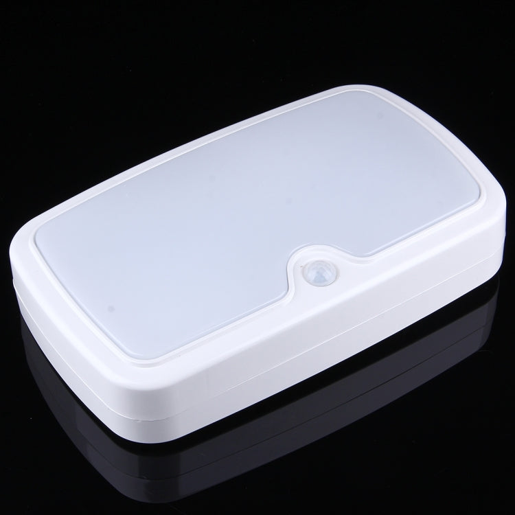 YCB1075 10W White Light LED Square Infrared Sensor Light , 50 LEDs SMD-5730 554 LM LED Night Light for Cabinets, AC 220-240V