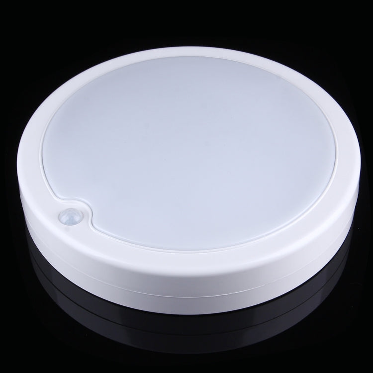 YCB1076 12W White Light LED Round Infrared Sensor Light , 60 LEDs SMD-5730 715 LM for Cabinets, AC 220-240V