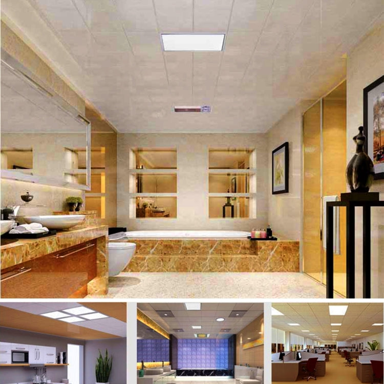24W Square Shape White Light LED Ceiling Panel Light , 7000-7500K Flat Light, AC 90-260V, Size: 30 x 30cm