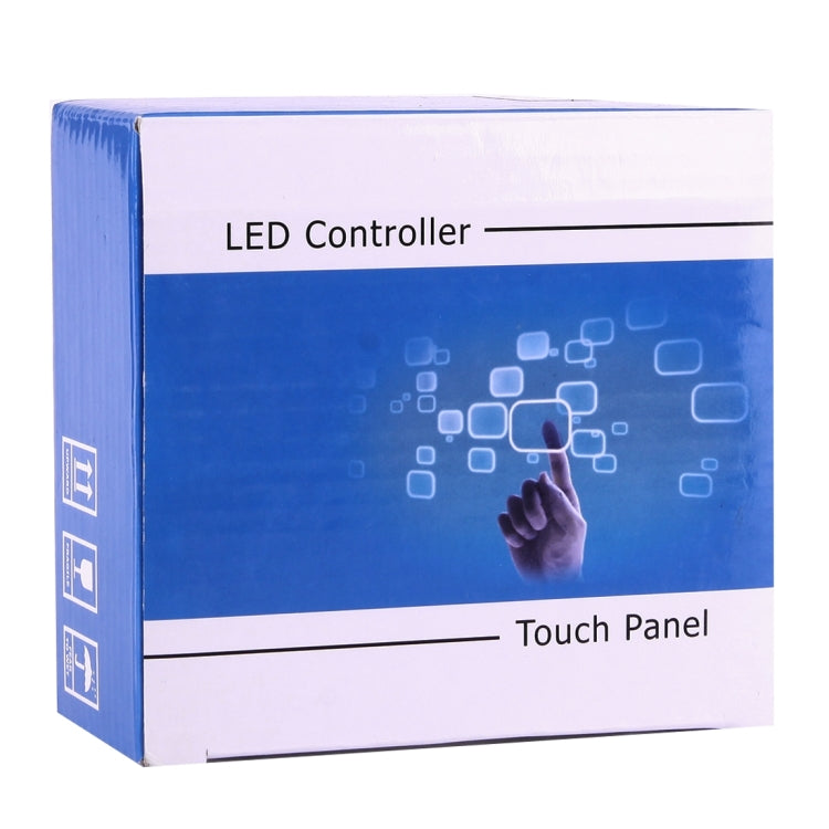 TM07 Double Channel Touch Panel LED Remote Controller, DC 12-24V(Black)