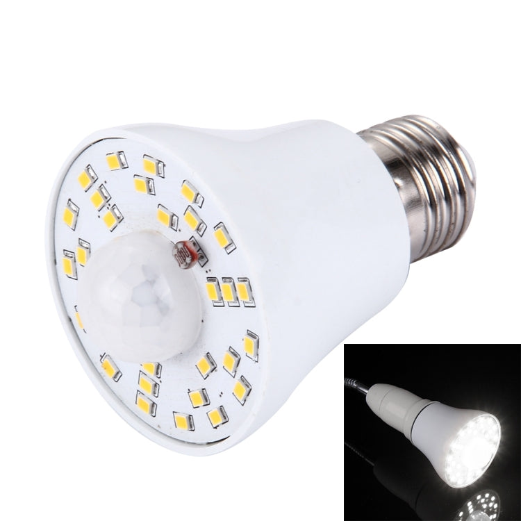 E27 2.5W SMD 3528 Infrared Sensor LED Light Bulb, AC 85-265V