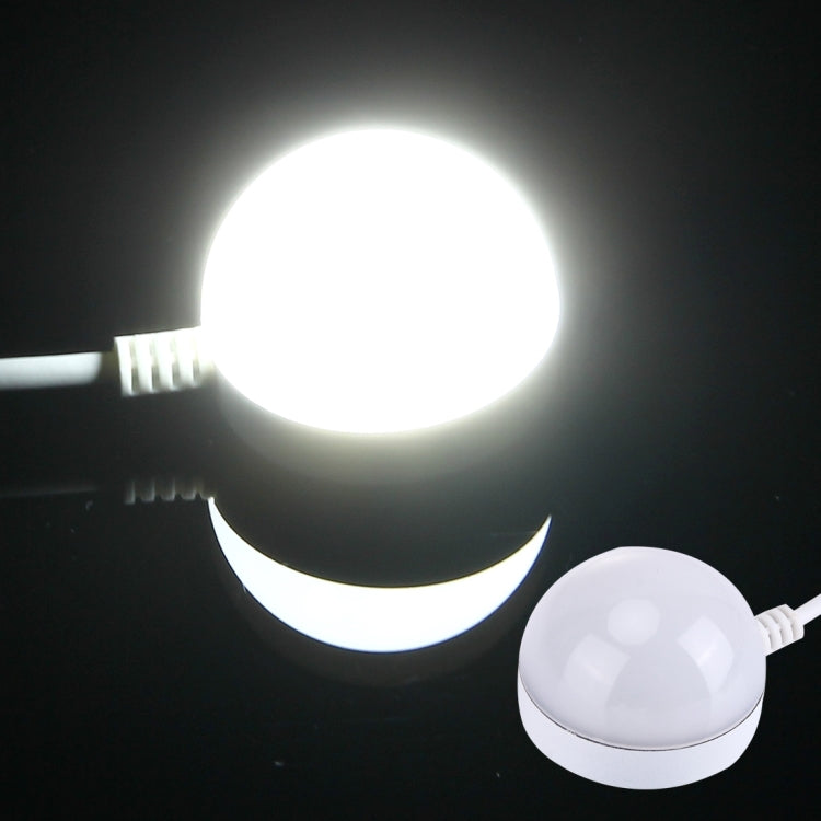 2W USB LED Light Bulb with Magnetic, 5V 140-150Lumens 6LED