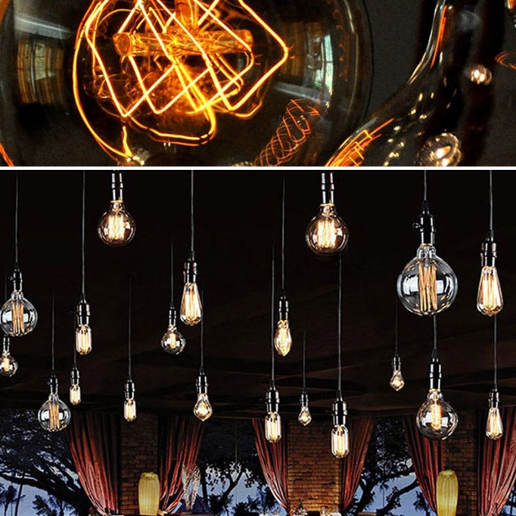 YouOKLight 0832 E27 40W Warm White Bulbs Lamp, 400 LM Transparent Incandescent Edison Tungsten Filament Light, AC 110V