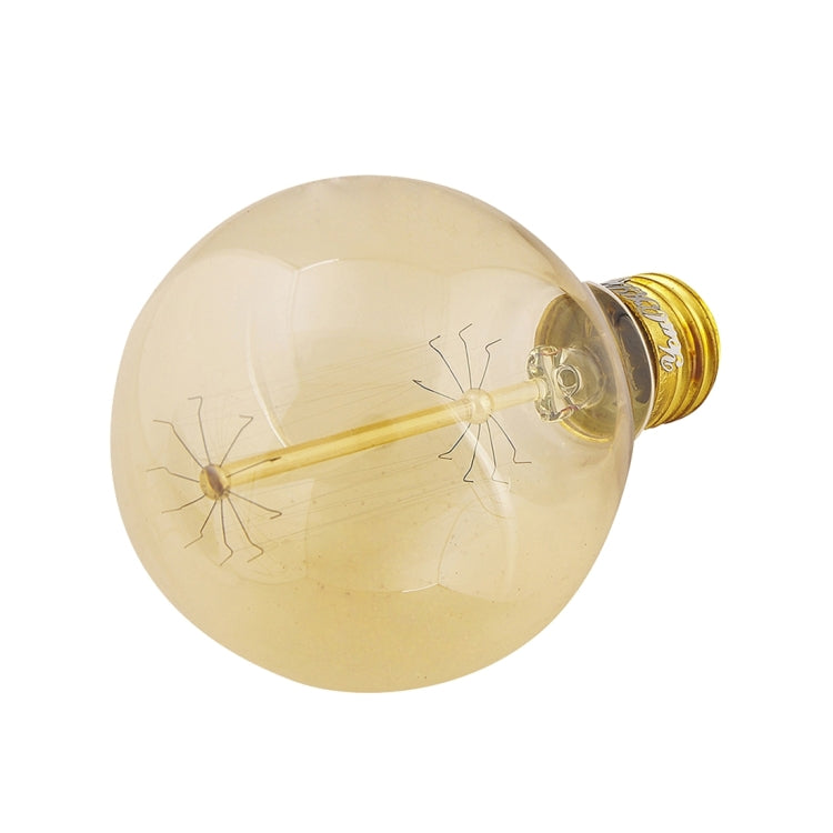 4 PCS YouOKLight 0841 E27 40W Warm White Bulbs Lamp, 400 LM Round Incandescent Edison Tungsten Filament Light, AC 110V