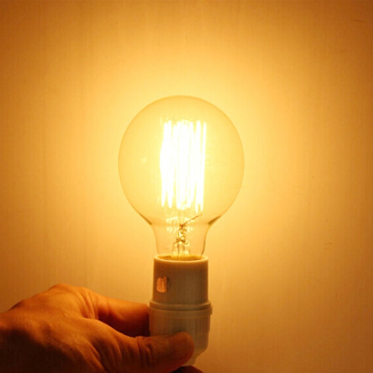 4 PCS YouOKLight 0841 E27 40W Warm White Bulbs Lamp, 400 LM Round Incandescent Edison Tungsten Filament Light, AC 110V