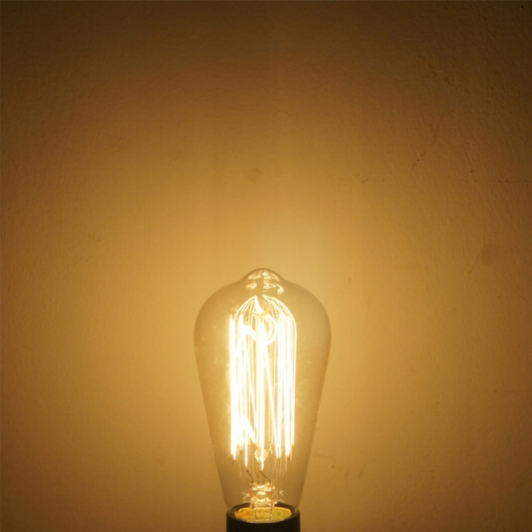 4 PCS YouOKLight 0842 E27 40W Warm White Bulbs Lamp, 400 LM Conical Incandescent Edison Tungsten Filament Light, AC 110V