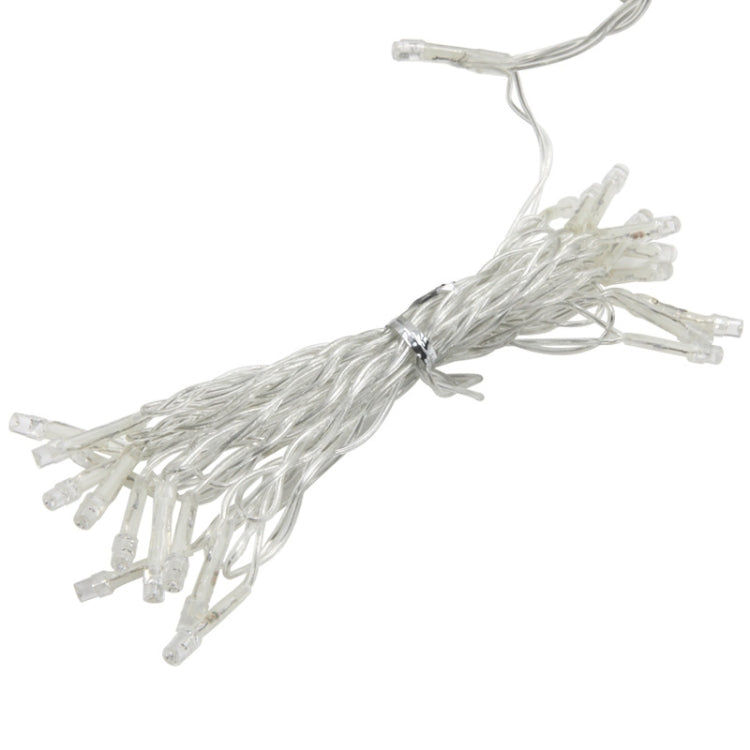 UL588 3m(Length) x 1.5m(Height) IP43 Waterproof LED Curtain Light, 150 LEDs Fairy String Decorative Light with End Joint & 8 Model Functions, US Plug(White Light)