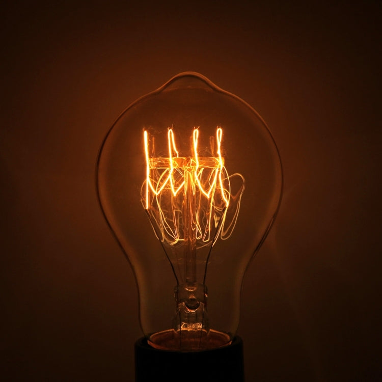 YouOKLight 0820 E27 40W Warm White Bulbs Lamp, 400 LM Incandescent Edison Tungsten Filament Light, AC 220V-240V