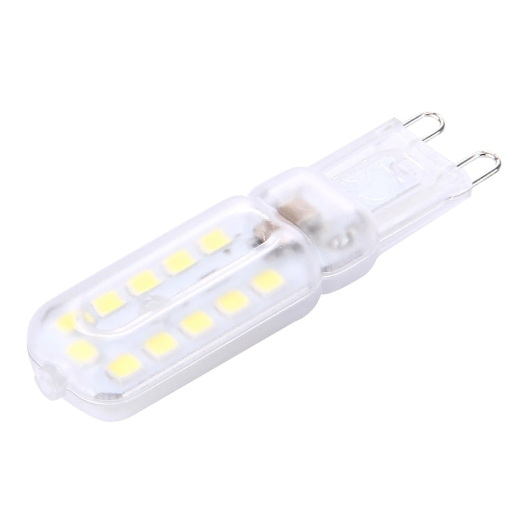 G9 3W 300LM 22 LEDs SMD 2835 Transparent Cover Corn Light, AC 110V