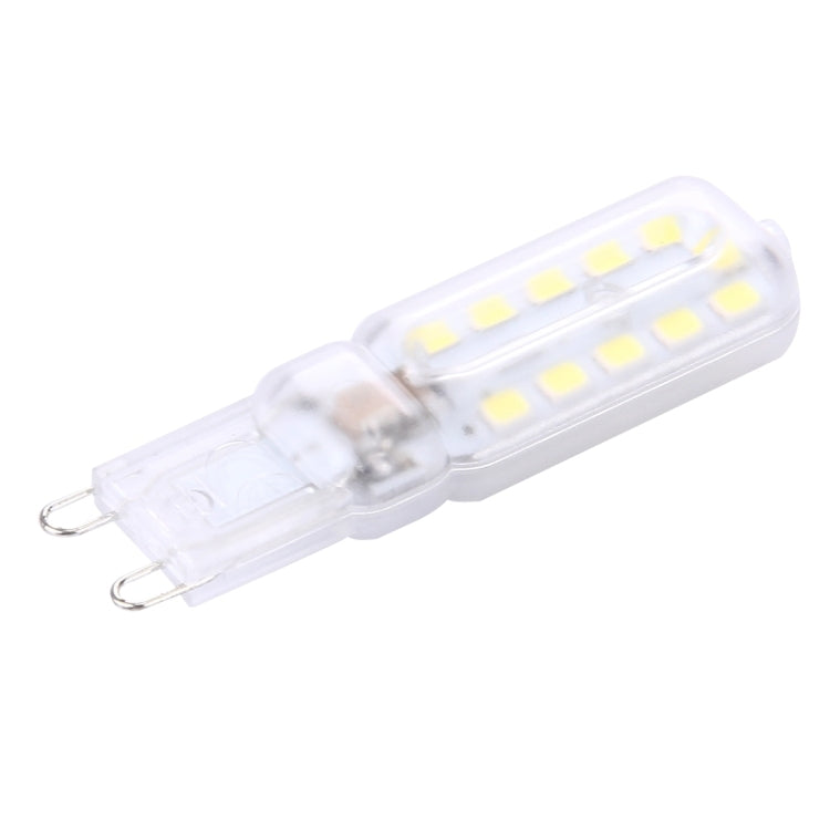 G9 3W 300LM 22 LEDs SMD 2835 Transparent Cover Corn Light, AC 110V