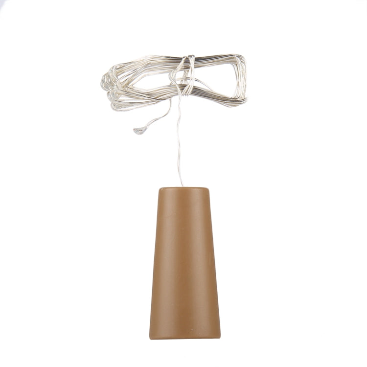 1.4m Silver Color Copper Wire Starry String Light Rope, 15 LEDs SMD 0603 IP65 Waterproof LR44 Button Batteries (Blue Light)