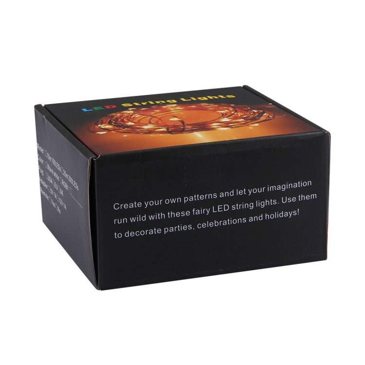 30m IP65 Waterproof Silver Copper Wire String Light, 30 LEDs Festival Lamp / Decoration Light Strip with Remote Controller, DC 5-24V