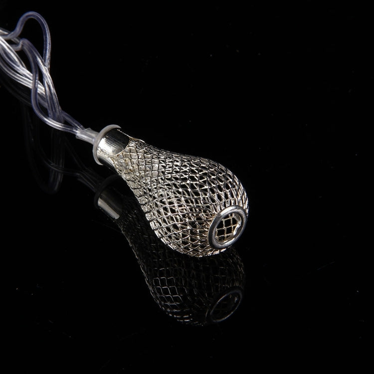 2.7m 3W Metal Light Bulb Style String Decoration Light, 20 LED