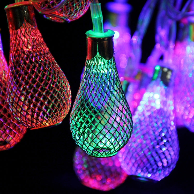 2.7m 3W Metal Light Bulb Style String Decoration Light, 20 LED