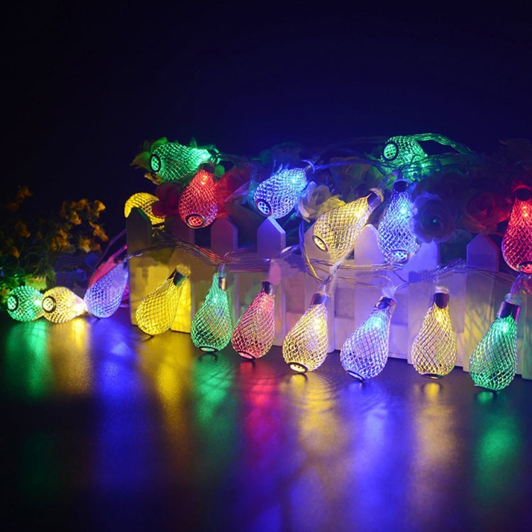 2.7m 3W Metal Light Bulb Style String Decoration Light, 20 LED