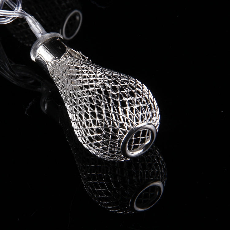 2.7m 3W Metal Light Bulb Style String Decoration Light, 20 LED