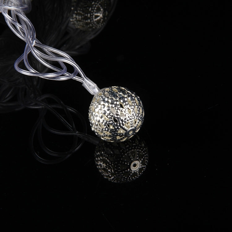 2.7m 3W Metal Ball Style String Decoration Light, 20 LED