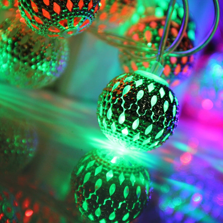 2.7m 3W Metal Ball Style String Decoration Light, 20 LED