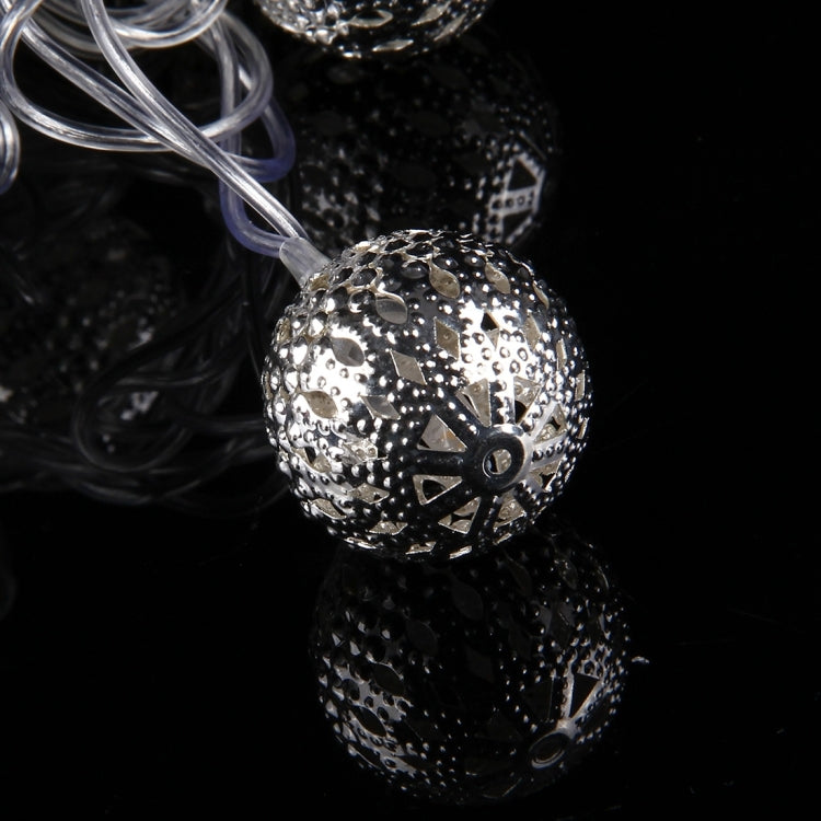2.7m 3W Metal Ball Style String Decoration Light, 20 LED