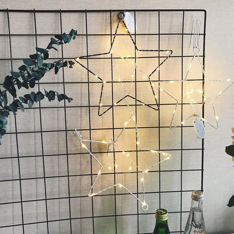DIY Star Warm White Light LED Decorative Light , 20 LEDs String Light with Hook for Party, Room, Window