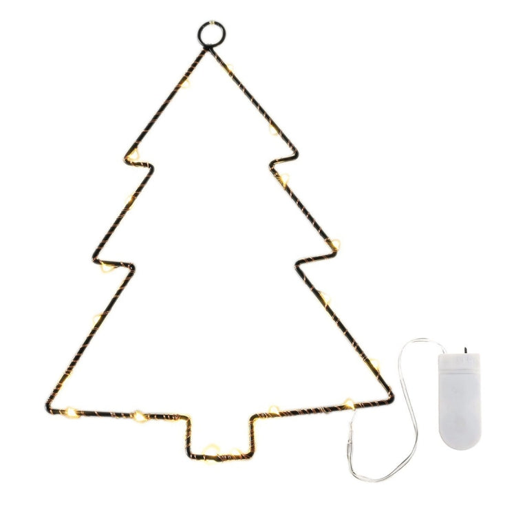 DIY Christmas Tree Warm White Light LED Decorative Light , 20 LEDs String Light with Hook for Party, Room, Window