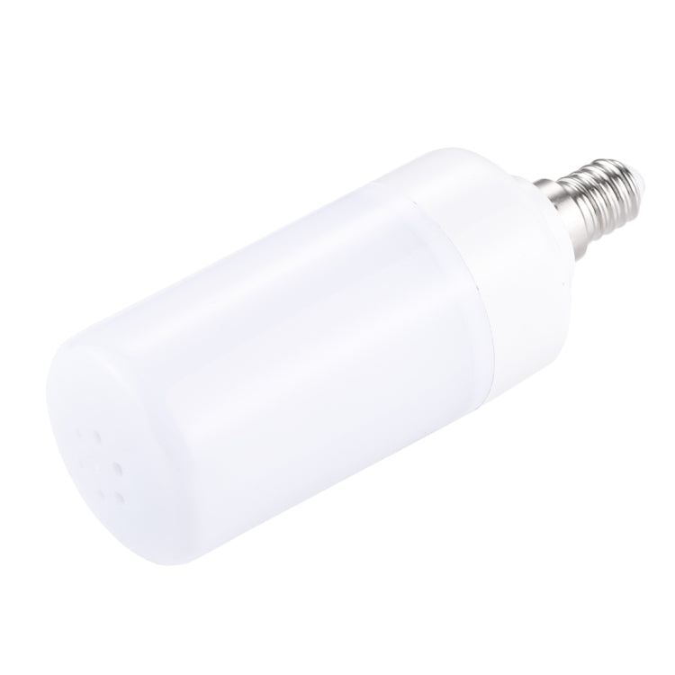 E14 6W Warm White LED Corn Light , 99 LEDs SMD 2835 146 LM 2 Modes Flicker Flame Bulb, AC 85-265V