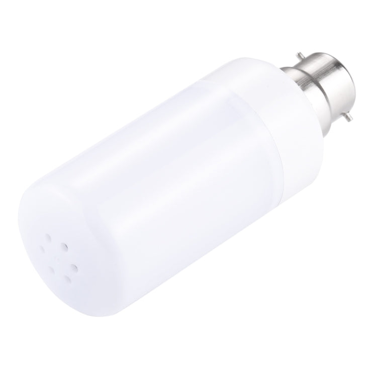 B22 6W Warm White LED Corn Light , 99 LEDs SMD 2835 146 LM 2 Modes Flicker Flame Bulb, AC 85-265V