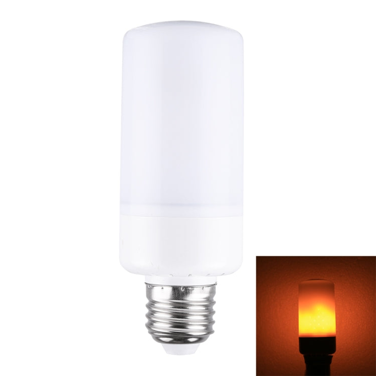 E27 6W Warm White LED Corn Light , 99 LEDs SMD 2835 146 LM 2 Modes Flicker Flame Bulb, AC 85-265V