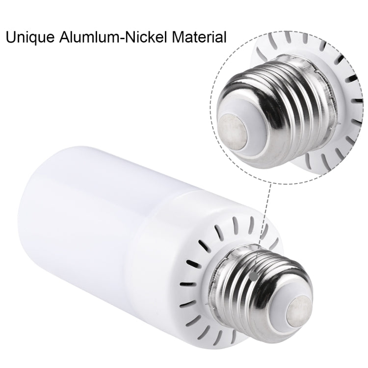 E27 6W Warm White LED Corn Light , 99 LEDs SMD 2835 146 LM 2 Modes Flicker Flame Bulb, AC 85-265V