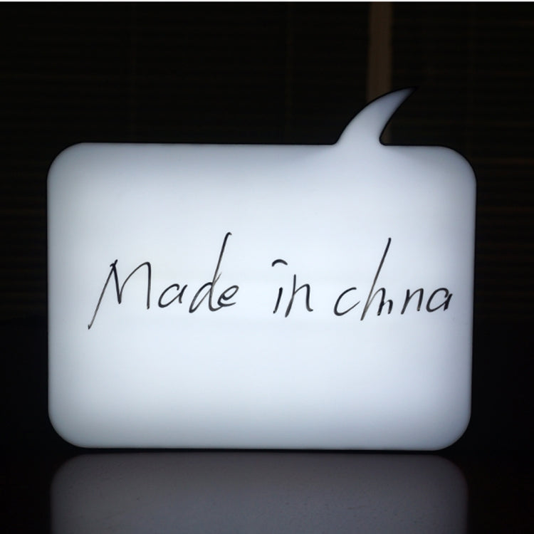 Message Handwritten Light Box DIY Decoration Light, Creative LED Home Table Lamp, DC 5V