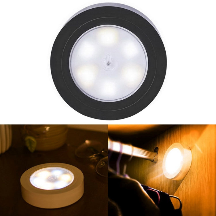 Warm White / White / Yellow Light LED Night Light, 6 LEDs