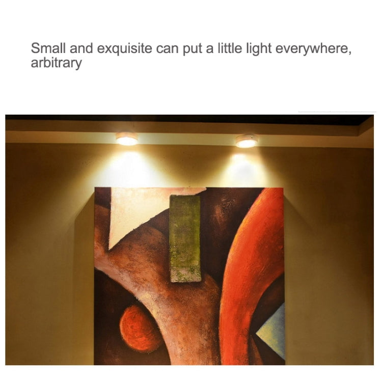 Warm White / White / Yellow Light LED Night Light, 6 LEDs