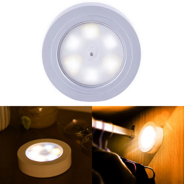 Warm White / White / Yellow Light LED Night Light, 6 LEDs