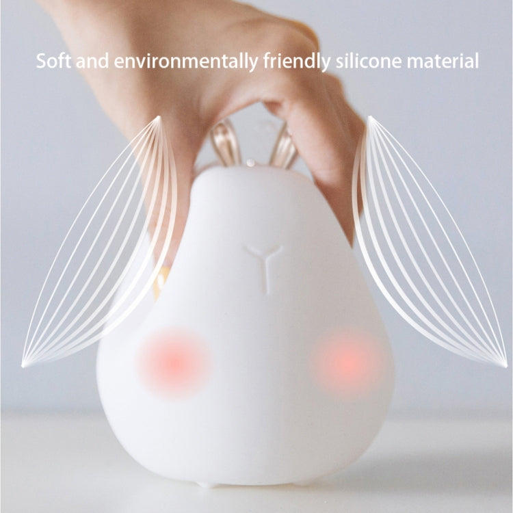 3life-317 Cute Rabbit LED Pat Light, 3-speed Brightness Adjustment Decorative Night Light for Bedroom, Study Room, Living Room
