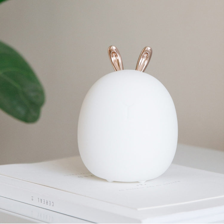 3life-317 Cute Rabbit LED Pat Light, 3-speed Brightness Adjustment Decorative Night Light for Bedroom, Study Room, Living Room