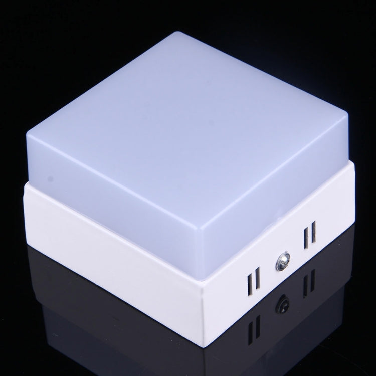 6W Square Warm White LED Ceiling Panel Light , 30 LEDs 450-480 LM 3500K Flat Light, AC 85-265V