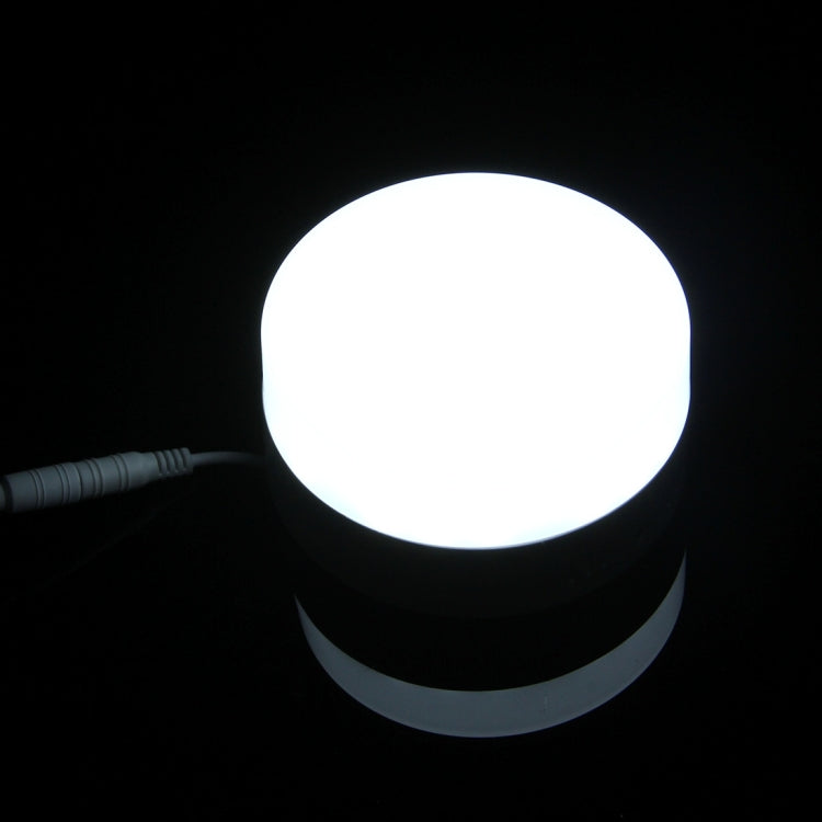 12W Round White Light LED Ceiling Panel Light , 900-960 LM 6500K Flat Light, AC 85-265V